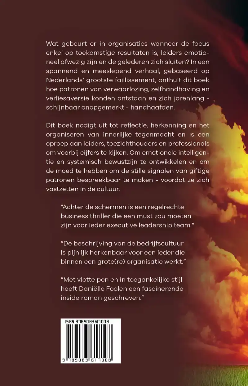 ACHTER DE SCHERMEN - NA FRAUDE EN FAILLISSEMENT