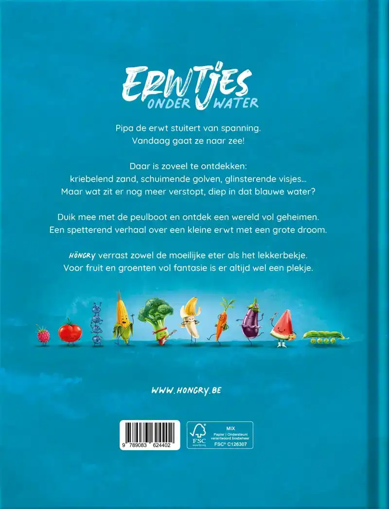 ERWTJES ONDER WATER