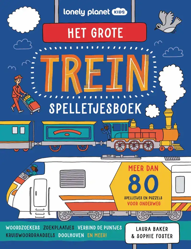 HET GROTE TREIN- SPELLETJESBOEK