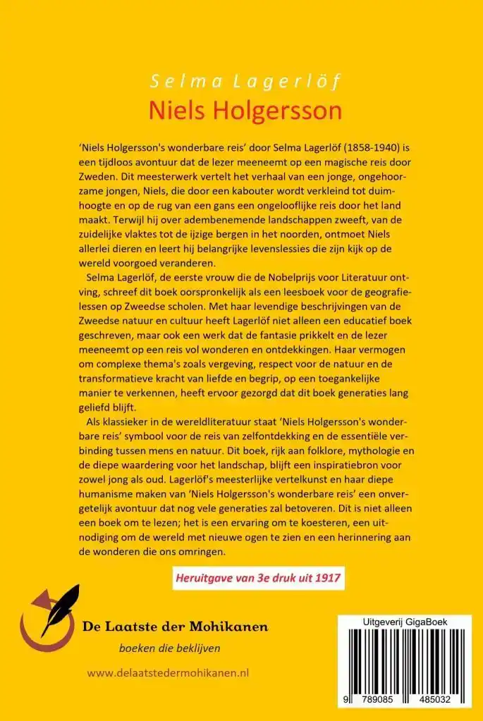NIELS HOLGERSSON'S WONDERBARE REIS