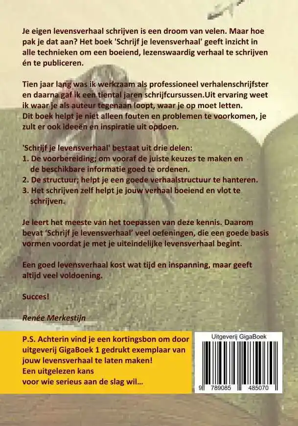 SCHRIJF JE LEVENSVERHAAL