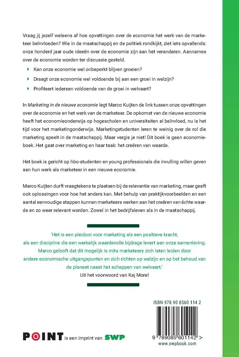 MARKETING IN DE NIEUWE ECONOMIE