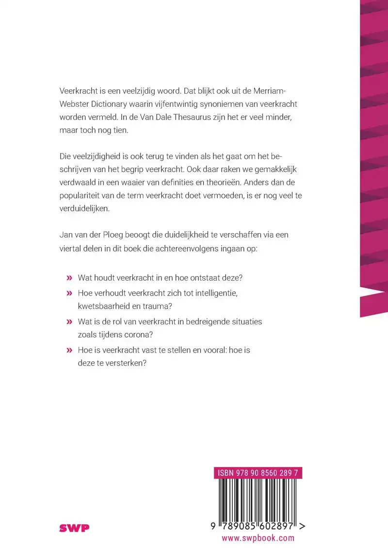 VEERKRACHT, EEN REKBAAR BEGRIP