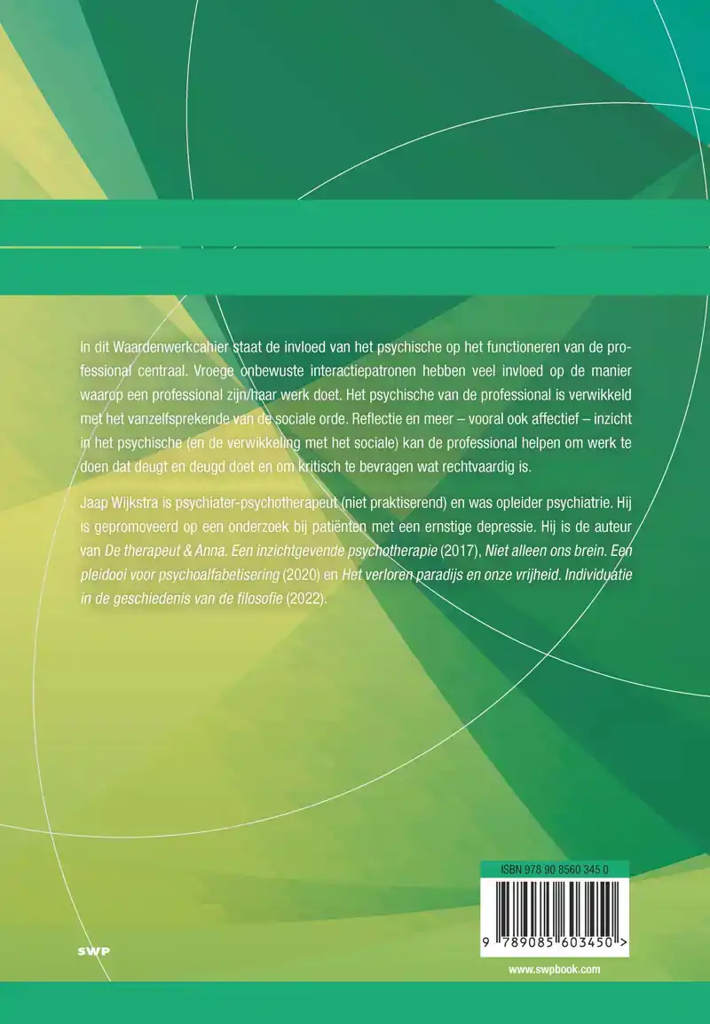 HET PERSOONLIJKE VAN DE PROFESSIONAL