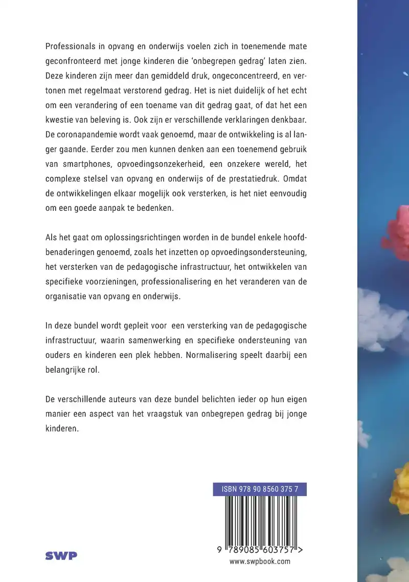 ONBEGREPEN GEDRAG BIJ JONGE KINDEREN