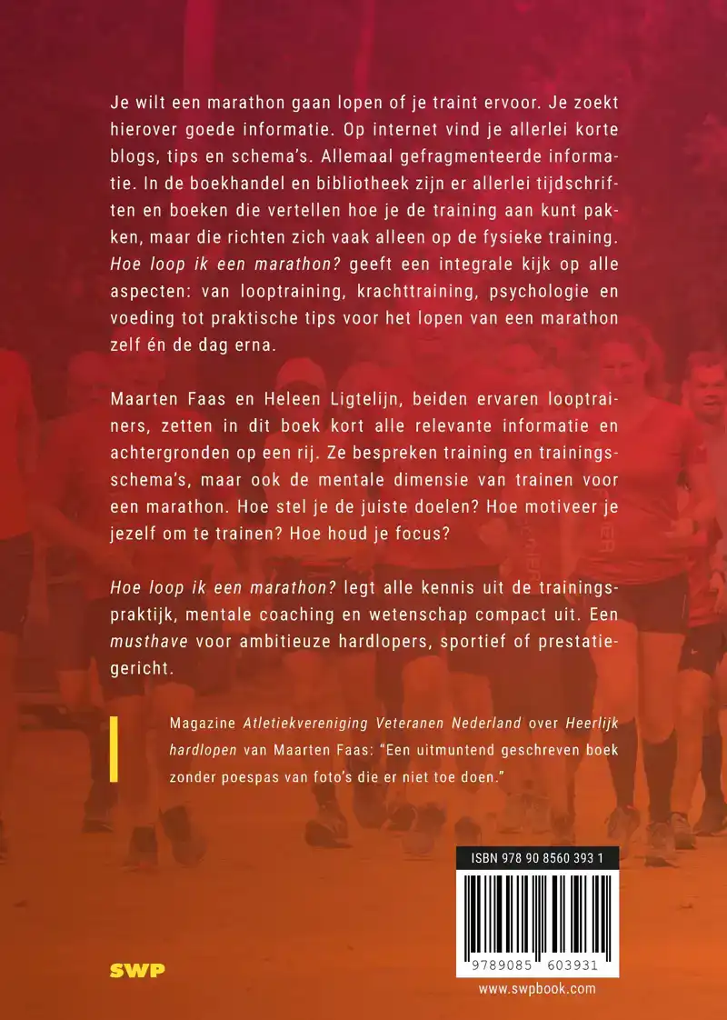 HOE LOOP IK EEN MARATHON?