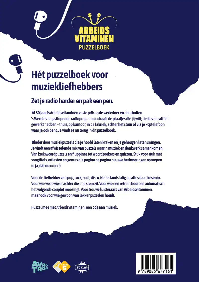 PUZZELBOEK ARBEIDSVITAMINEN