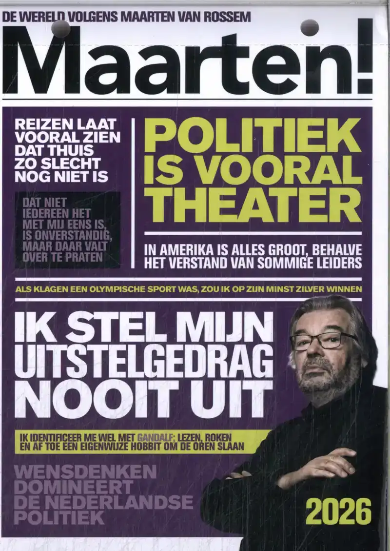 MAARTEN! SCHEURKALENDER 2026