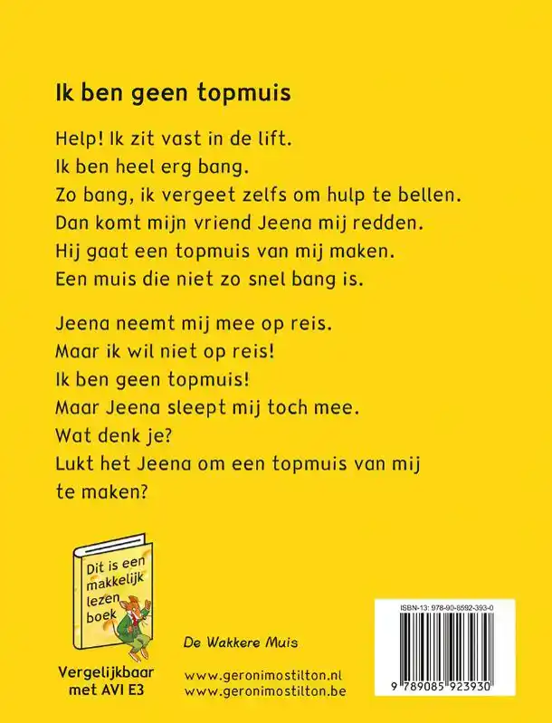 MAKKELIJK LEZEN - IK BEN GEEN TOPMUIS