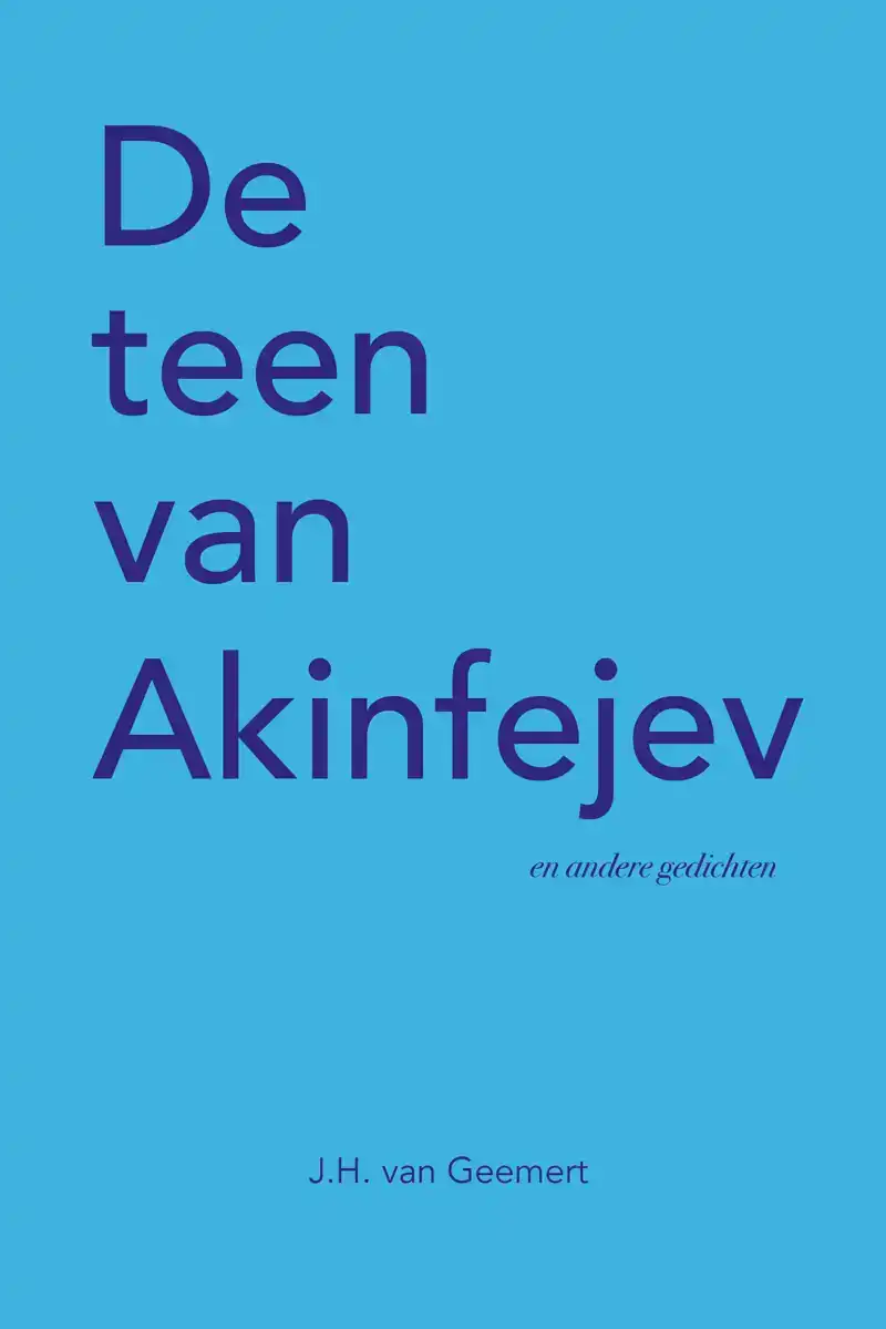 DE TEEN VAN AKINFEJEV