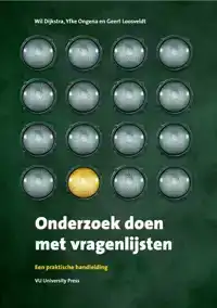 ONDERZOEK MET VRAGENLIJSTEN