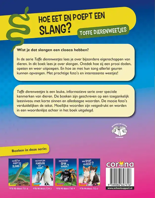HOE EET EN POEPT EEN SLANG?