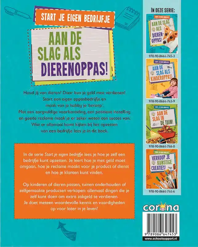 AAN DE SLAG ALS DIERENOPPAS!