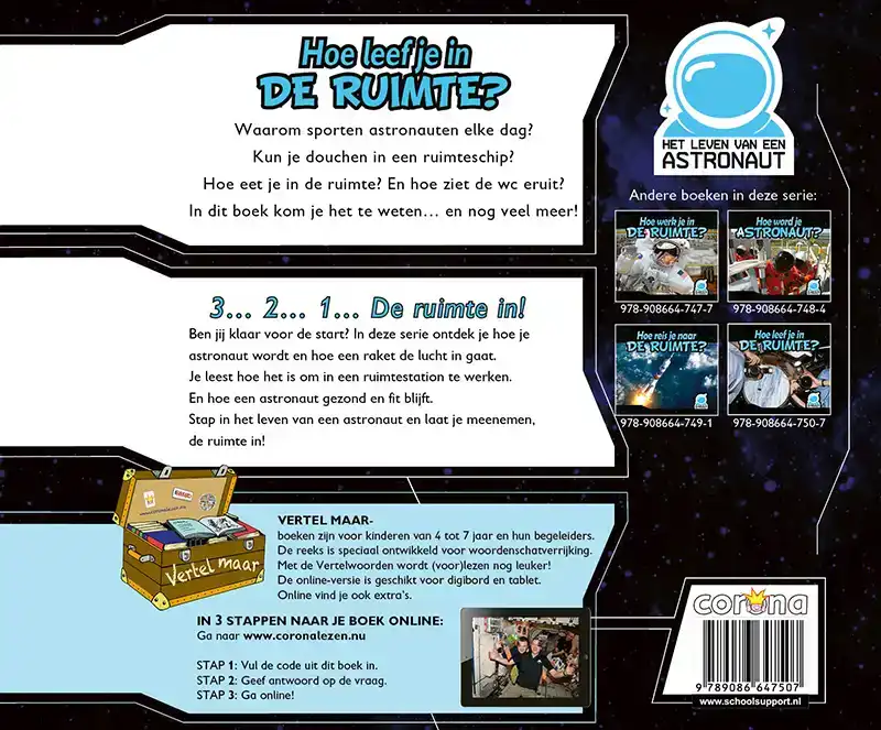 HOE LEEF JE IN DE RUIMTE?