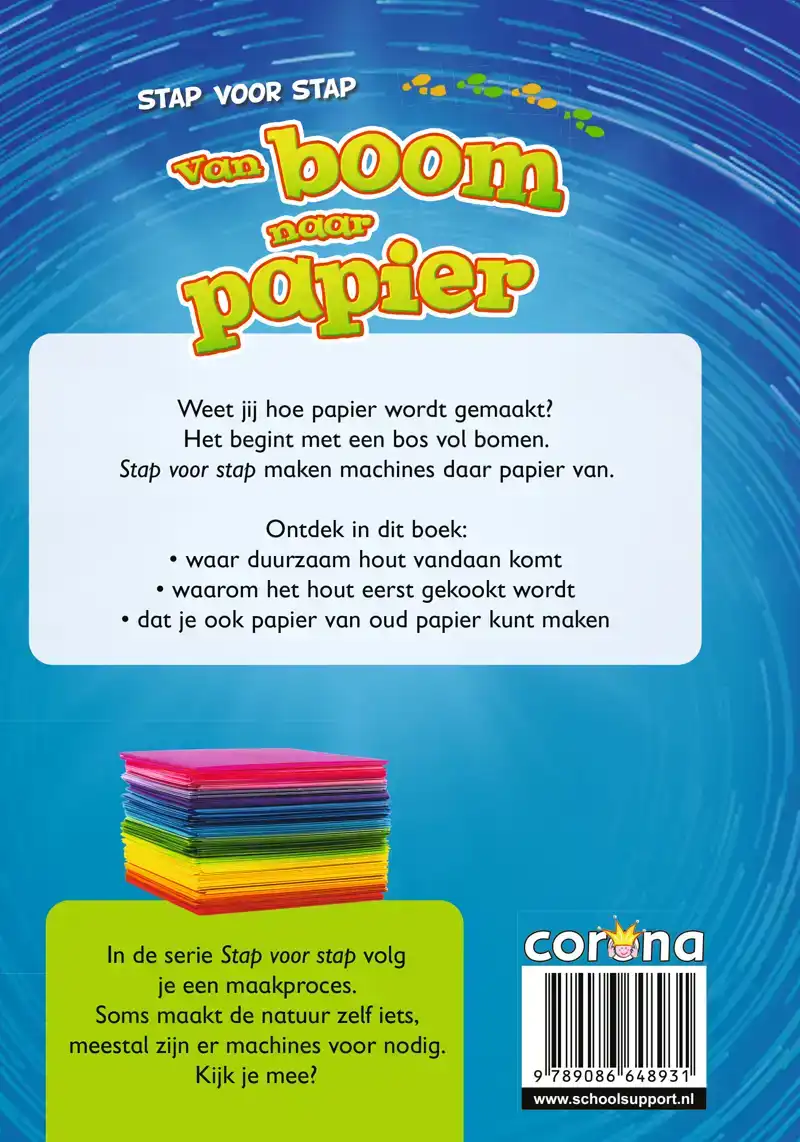 VAN BOOM NAAR PAPIER