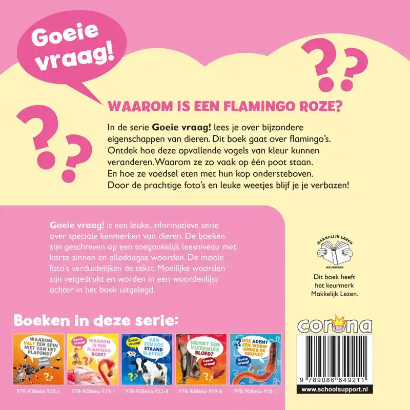 WAAROM IS EEN FLAMINGO ROZE?