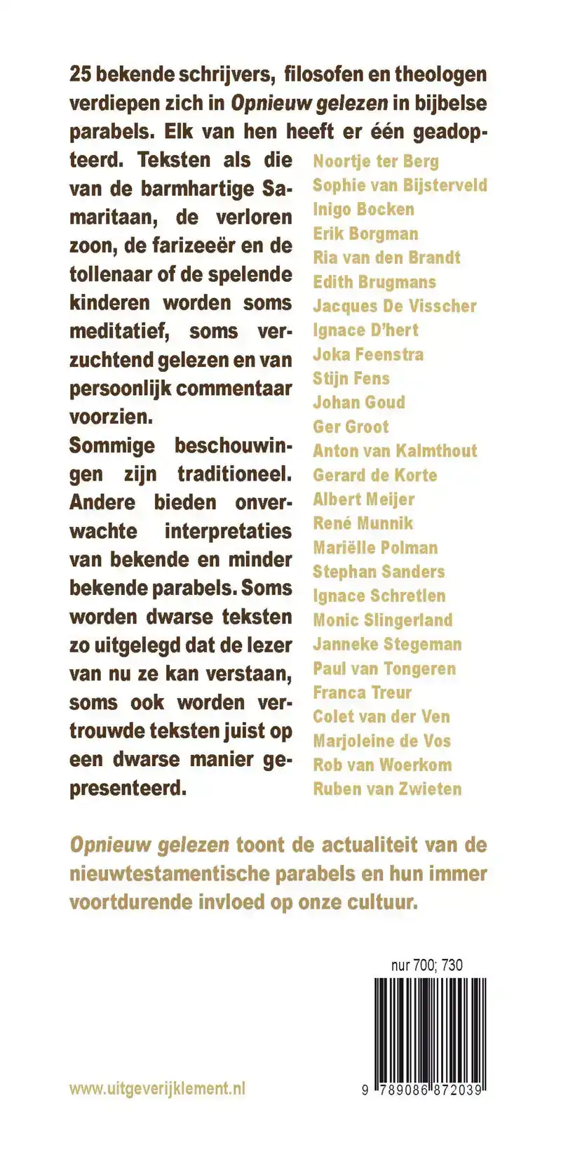 OPNIEUW GELEZEN