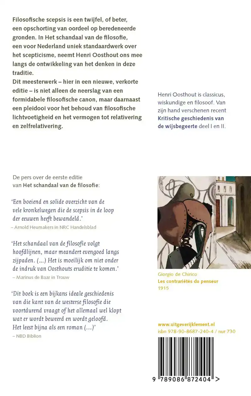 HET SCHANDAAL VAN DE FILOSOFIE
