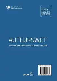 THE DUTCH COPYRIGHT ACT ; AUTEURSWET