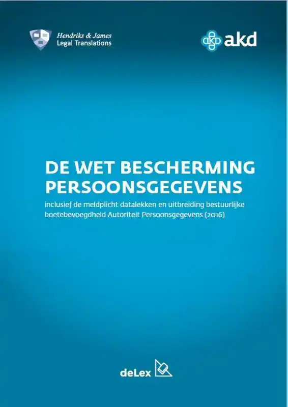 WET BESCHERMING PERSOONSGEGEVENS