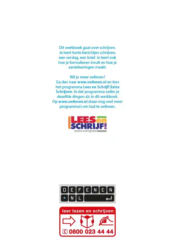 LEES EN SCHRIJF!