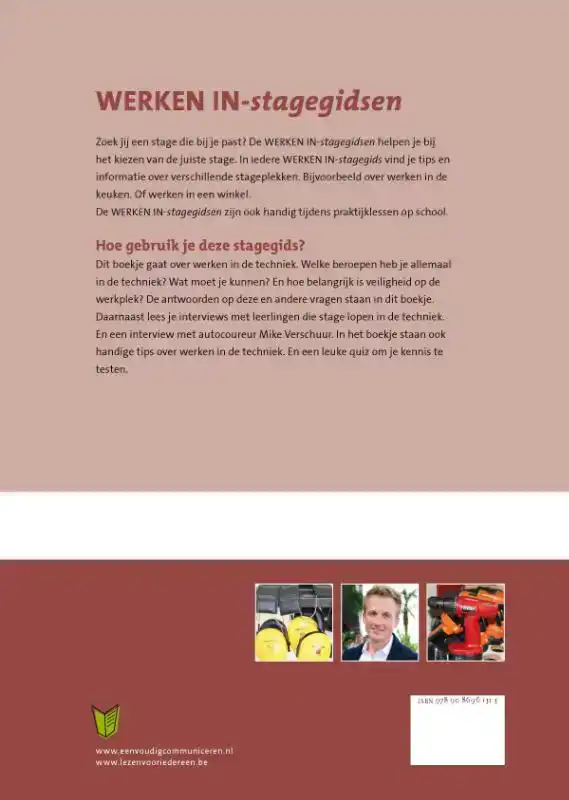 WERKEN IN DE TECHNIEK