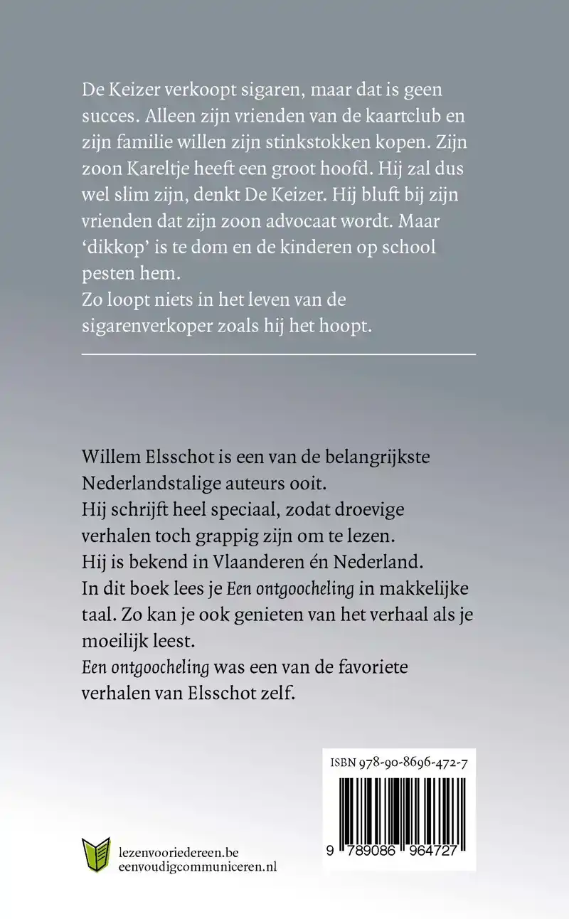 EEN ONTGOOCHELING