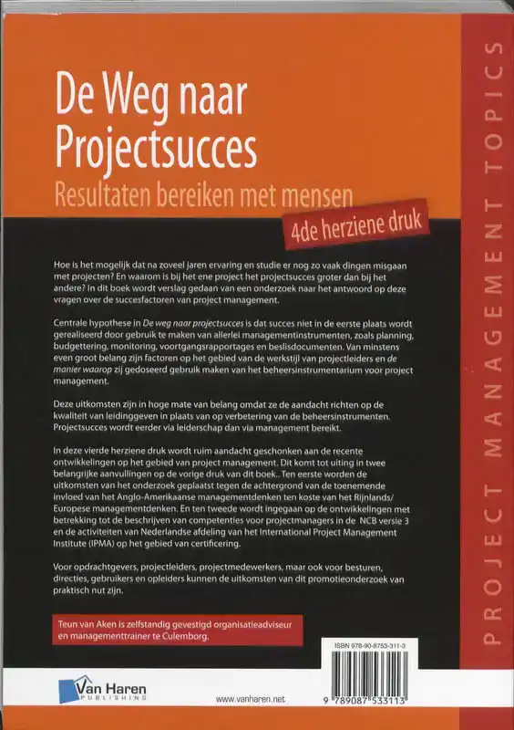 DE WEG NAAR PROJECTSUCCES