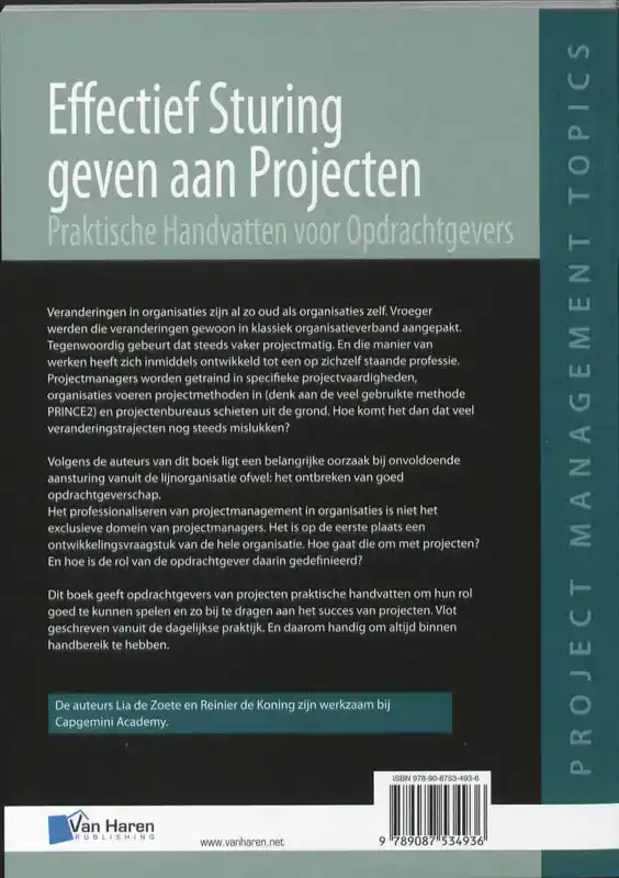 EFFECTIEF STURING GEVEN AAN PROJECTEN