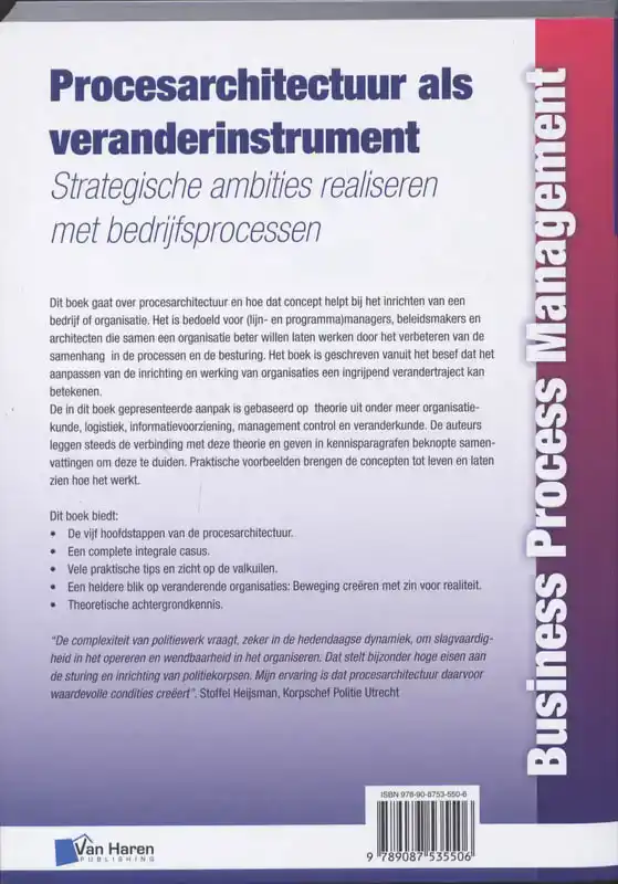 PROCESARCHITECTUUR ALS VERANDERINSTRUMENT