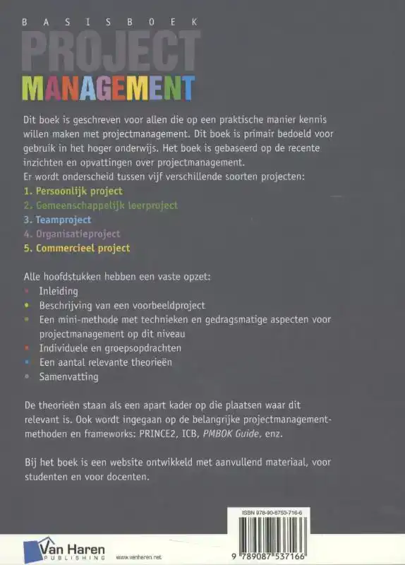 BASISBOEK PROJECTMANAGEMENT