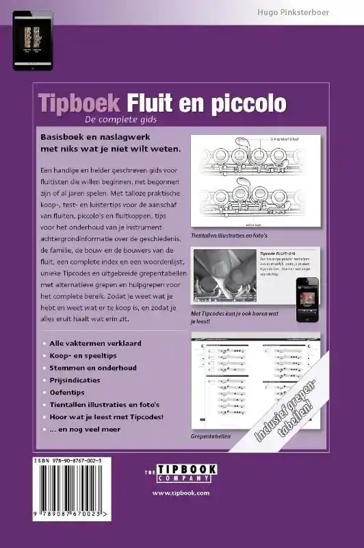 TIPBOEK FLUIT EN PICCOLO