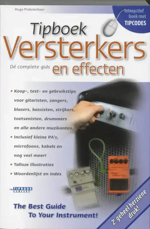 TIPBOEK VERSTERKERS EN EFFECTEN