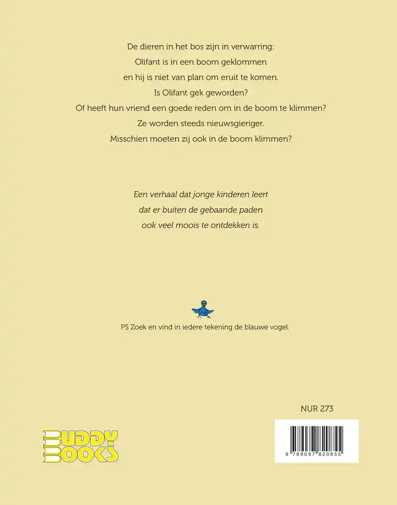 ER ZIT EEN OLIFANT IN DE BOOM
