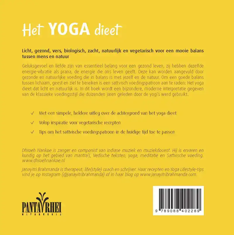 HET YOGA DIEET