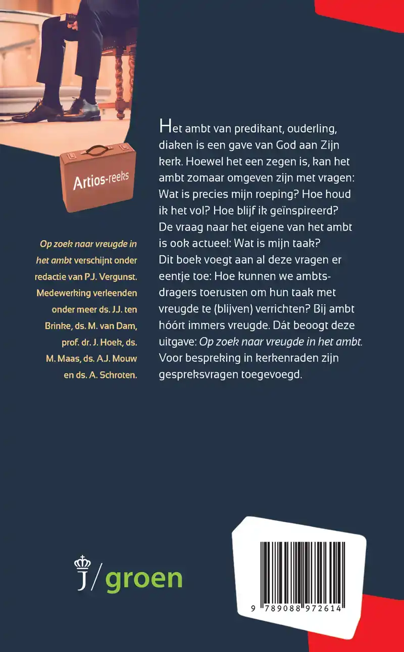 OP ZOEK NAAR VREUGDE IN HET AMBT