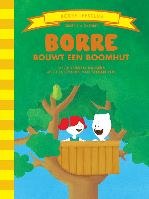 BORRE BOUWT EEN BOOMHUT