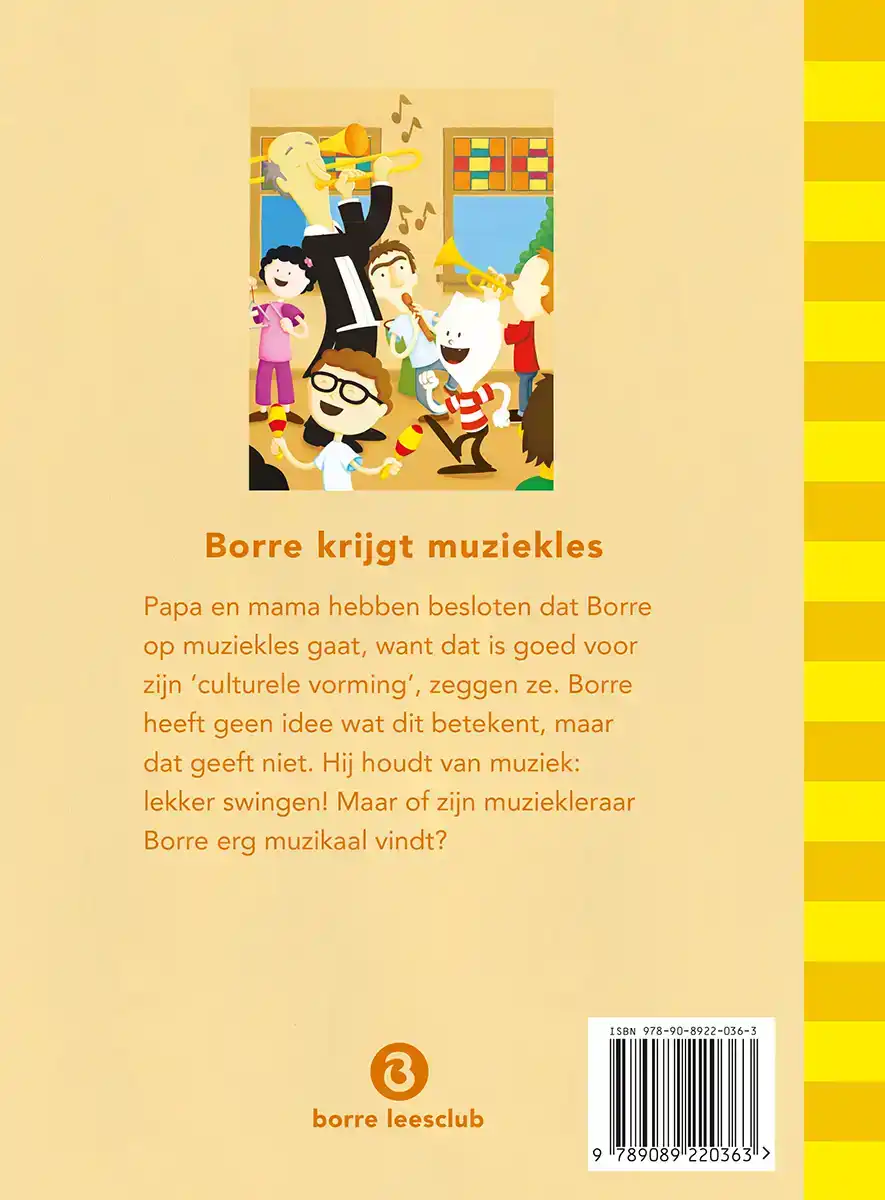 BORRE KRIJGT MUZIEKLES