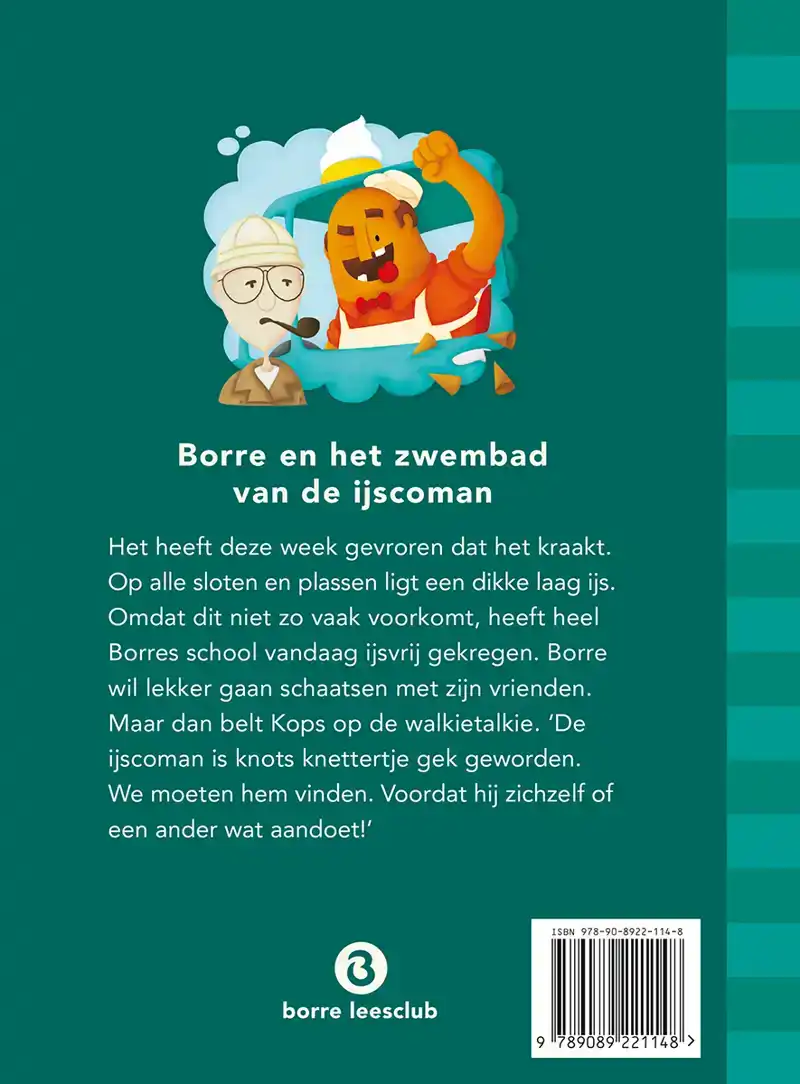 BORRE EN HET ZWEMBAD VAN DE IJSCOMAN