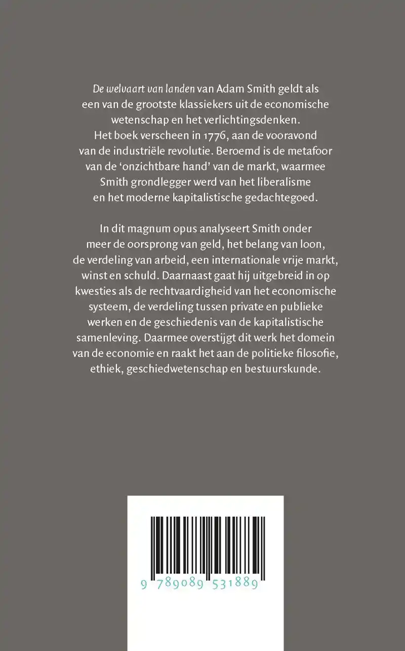 DE WELVAART VAN LANDEN