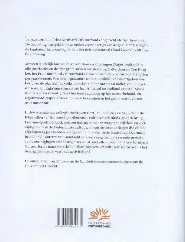 EEN MECENAS VAN BELANG