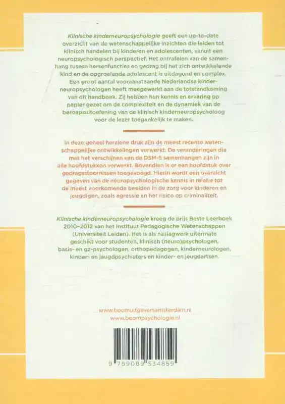 KLINISCHE KINDERNEUROPSYCHOLOGIE