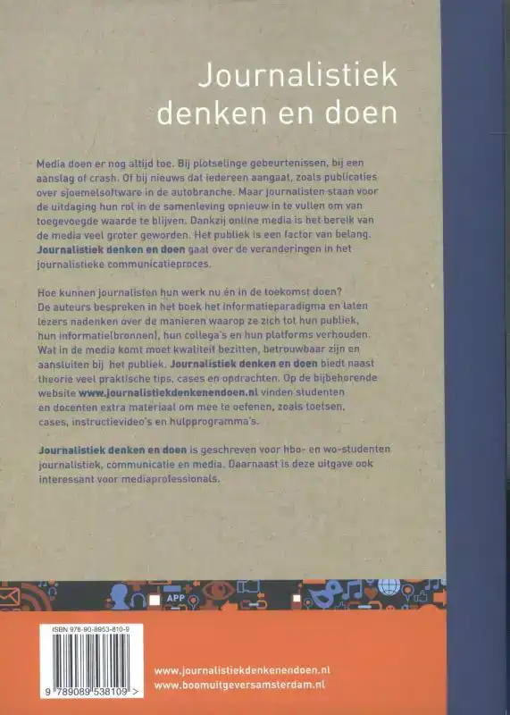 JOURNALISTIEK DENKEN EN DOEN