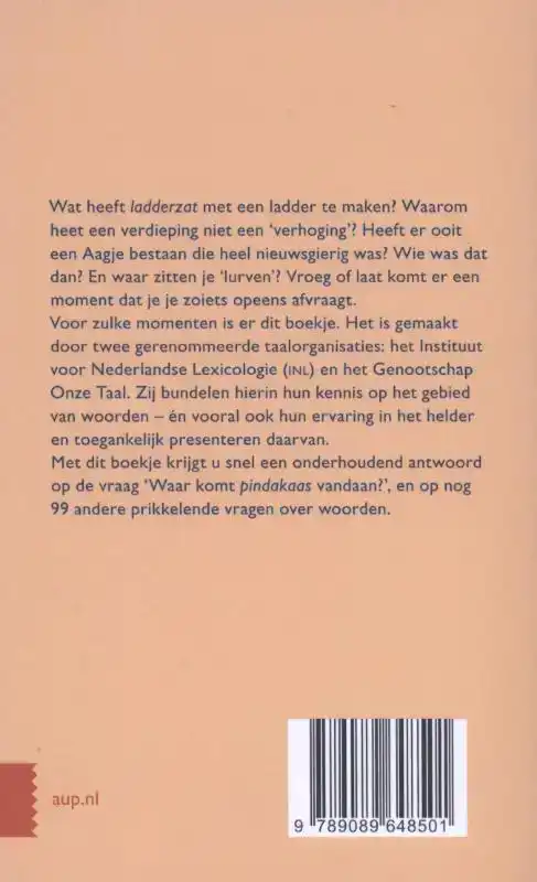 WAAR KOMT PINDAKAAS VANDAAN?