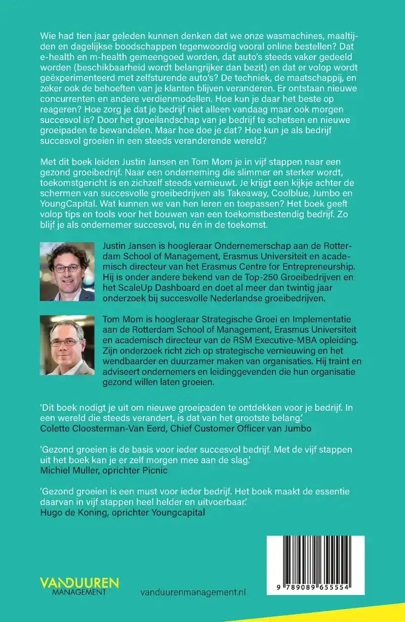 NAAR EEN GEZOND GROEIBEDRIJF IN VIJF STAPPEN