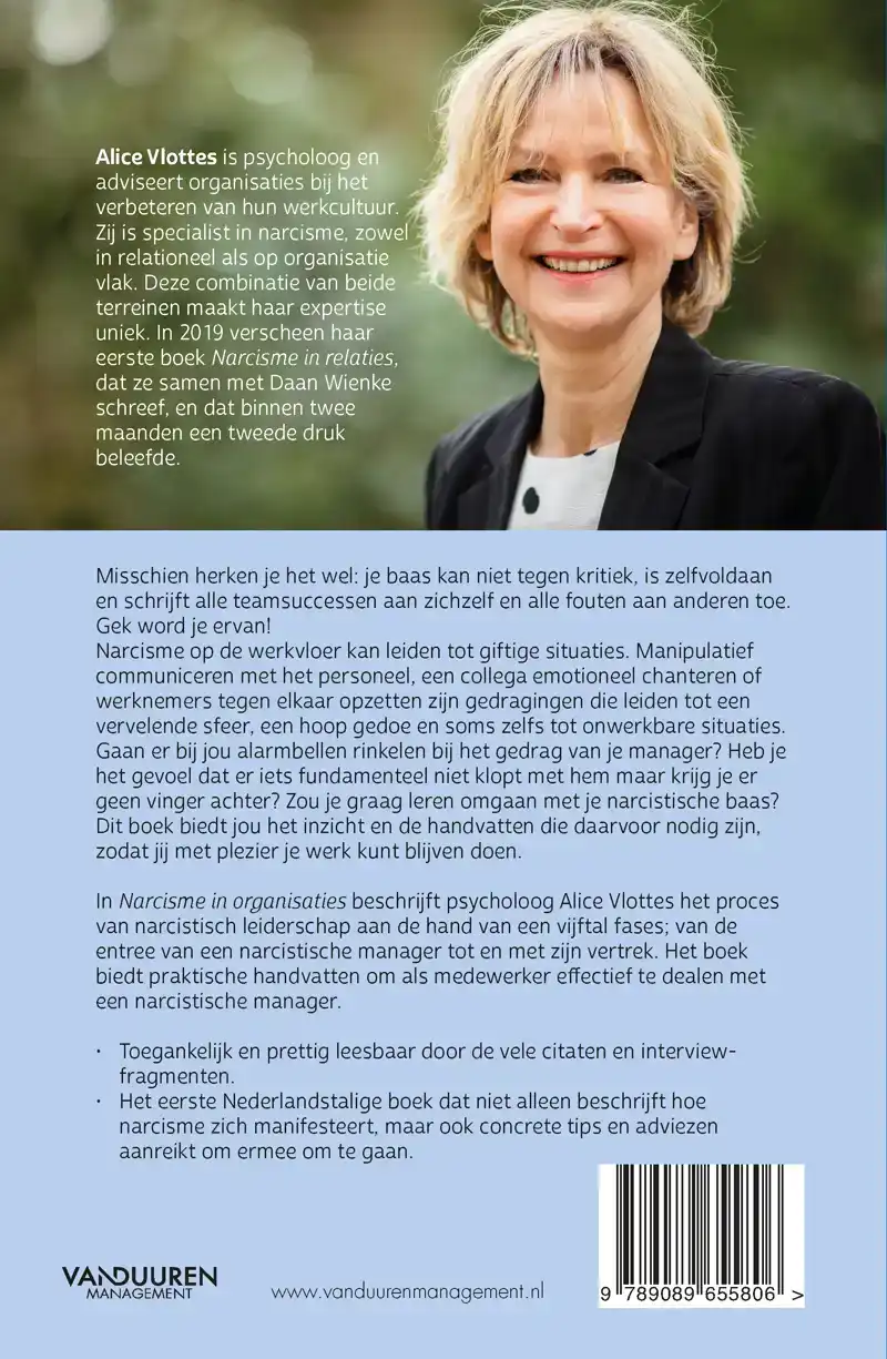 NARCISME IN ORGANISATIES