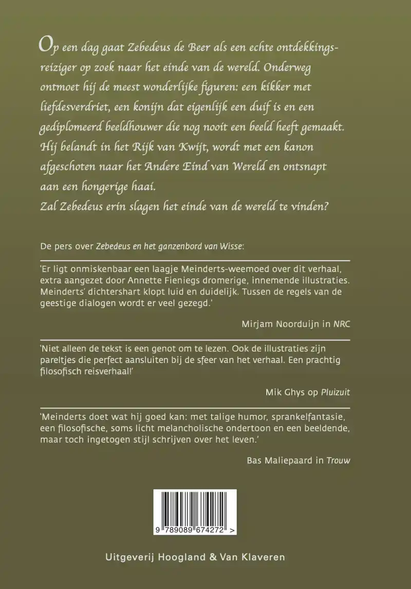 DE WONDERLIJKE WERELDREIS VAN ZEBEDEUS