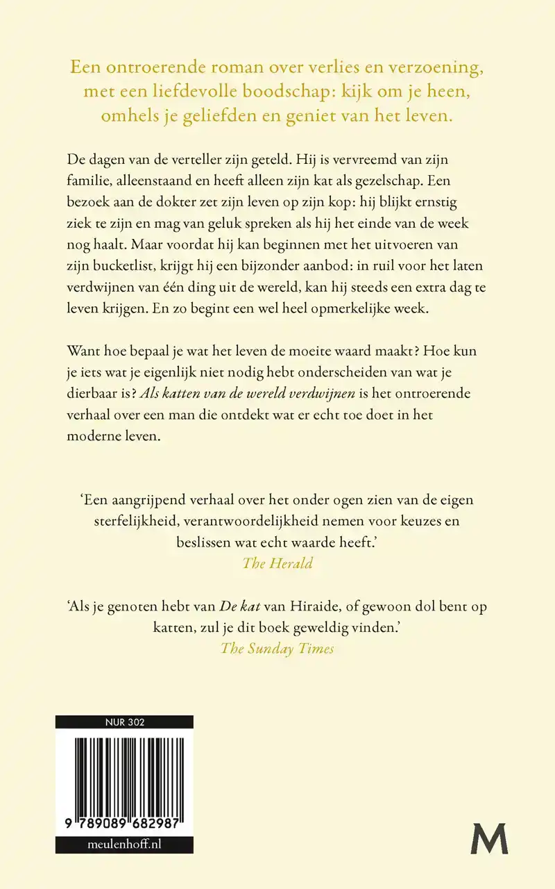 ALS KATTEN VAN DE WERELD VERDWIJNEN