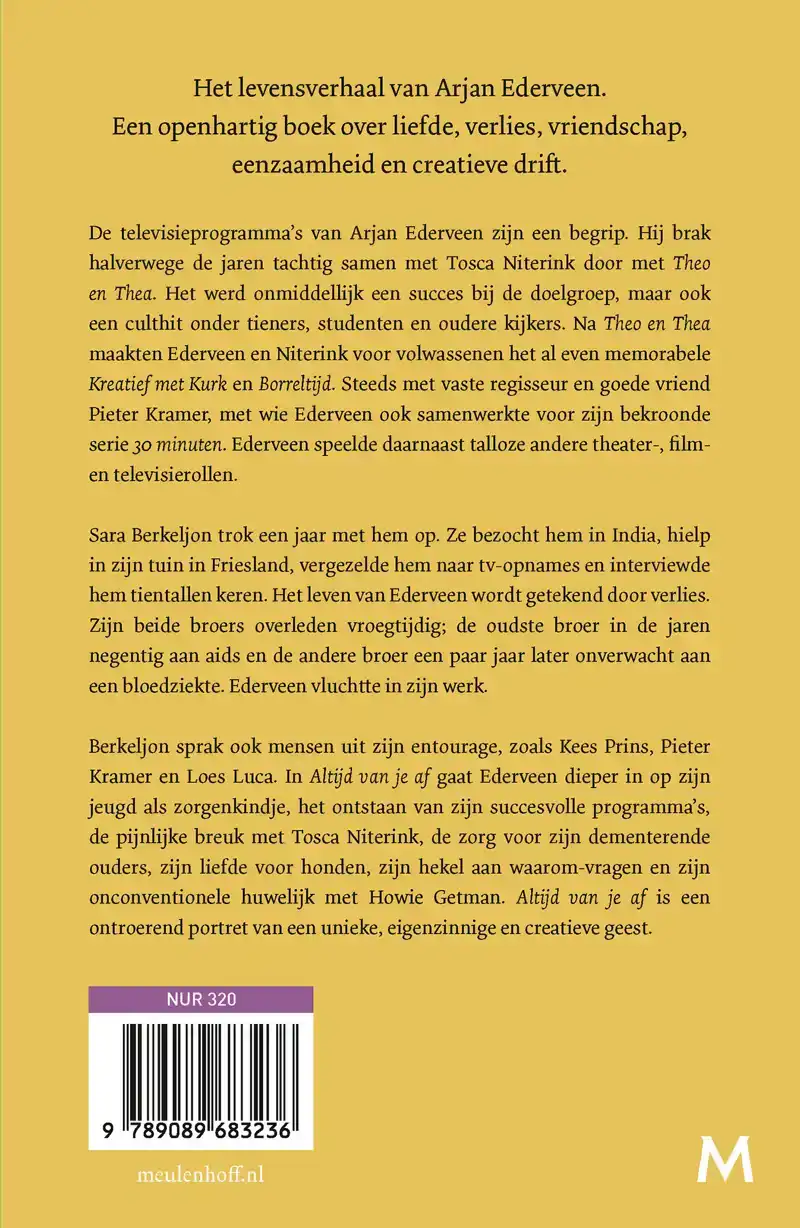 ALTIJD VAN JE AF