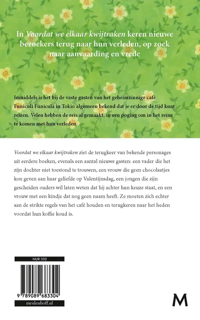 VOORDAT WE ELKAAR KWIJTRAKEN